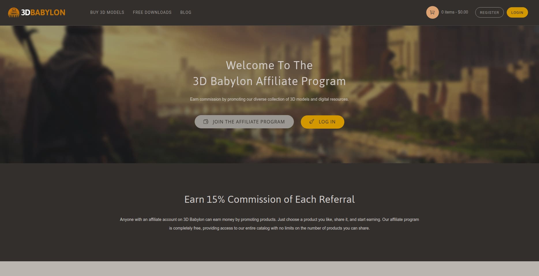 3D Babylon website