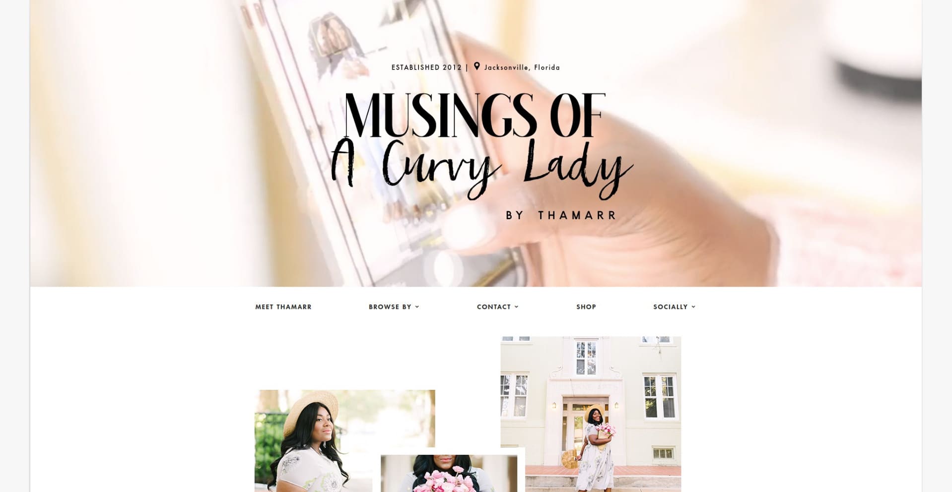 Musings of a Curvy Lady website