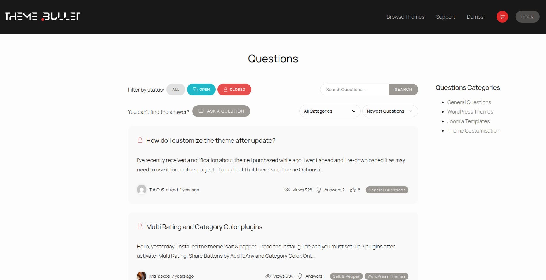 Theme Bullet plugin